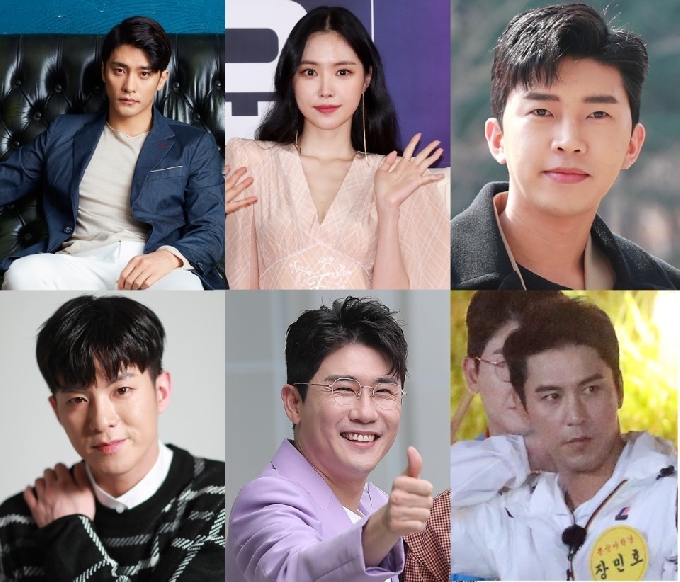 성훈 손나은 임영웅 장민호 영탁 나태주(왼쪽 위부터 시계방향) / 사진제공=MTN © 뉴스1