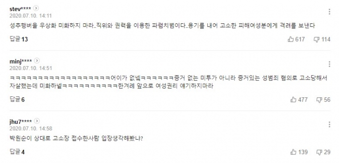 '성추행 혐의'로 고소된, 64세 박모씨가 숨졌다