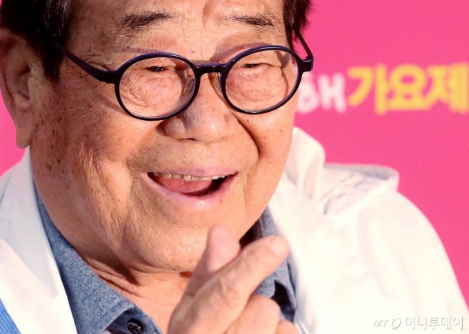 코미디언 송해 / 사진=홍봉진기자 honggga@