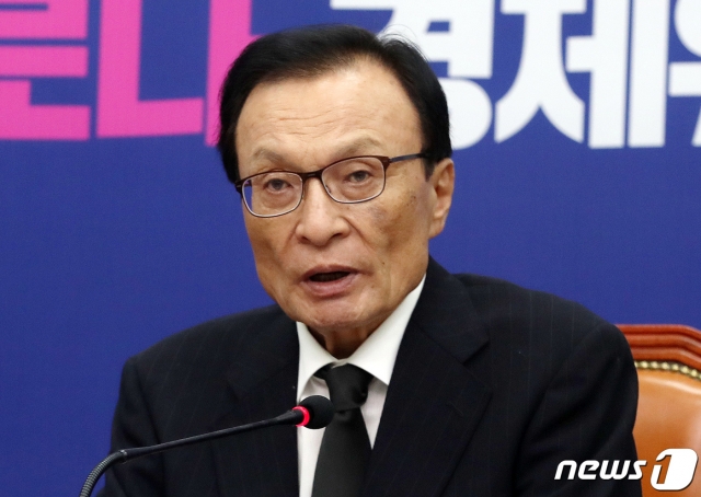 이해찬 더불어민주당 대표가 13일 오전 서울 여의도 국회에서 열린 최고위원회의에서 모두발언을 하고 있다. 2020.7.13/사진=뉴스1