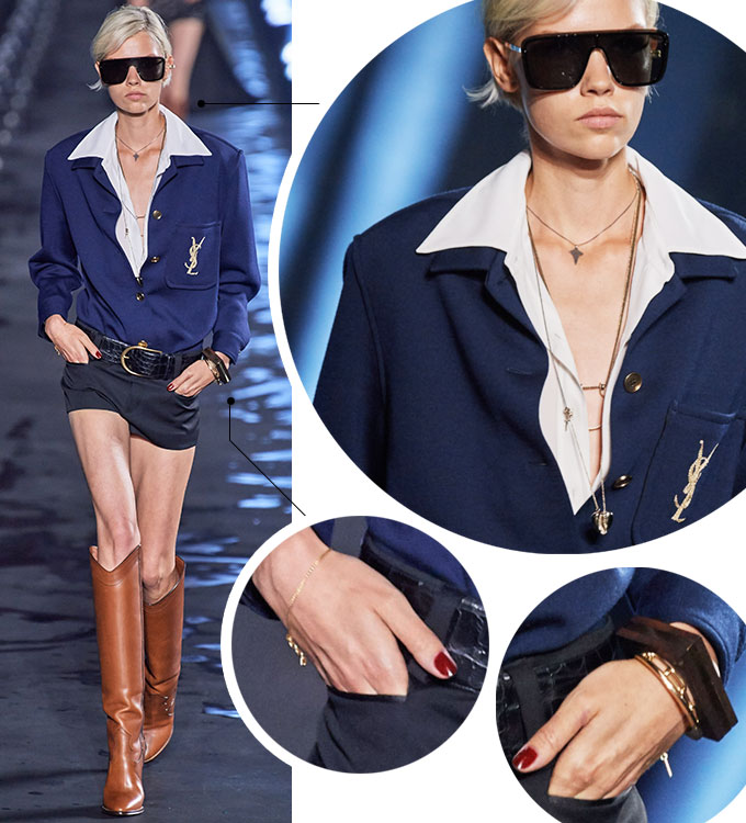 생로랑 2020 S/S 컬렉션/사진=생로랑