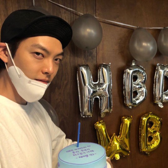 배우 김우빈. /사진=에이엠 엔터테인먼트 인스타그램 캡처