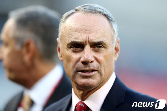 롭 맨프레드 MLB 커미셔너. © AFP=뉴스1