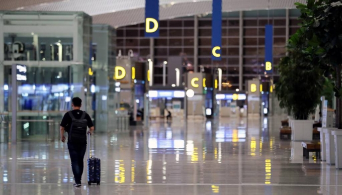 지난 11일 인천공항 제2여객터미널 출국장이 한산한 모습이다. /사진=뉴시스