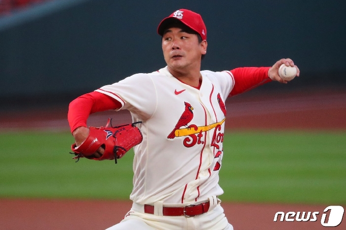 세인트루이스 김광현. © AFP=뉴스1 © News1 이동원 기자