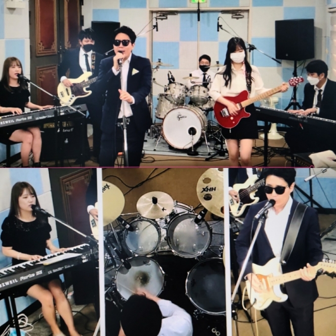 제2회 인터엠배 직장인밴드페스티벌에서 대상을 받은 GOE밴드(동영상캡처)/사진제공=공연&문화허브 M터치