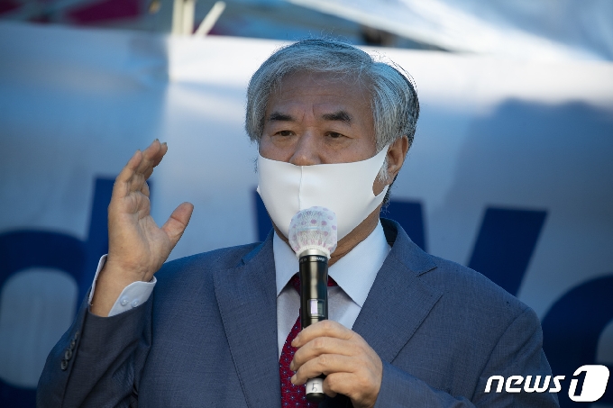 전광훈 사랑제일교회 담임 목사/뉴스1 &copy; News1 민경석 기자