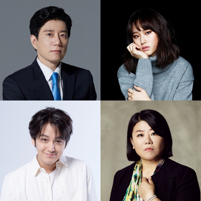 김명민(씨제스 엔터테인먼트), 류혜영(마리끌레르), 김범(킹콩 by 스타쉽), 이정은(윌엔터테인먼트) © 뉴스1