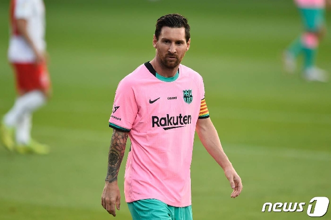 FC바르셀로나 주장 리오넬 메시. © AFP=뉴스1