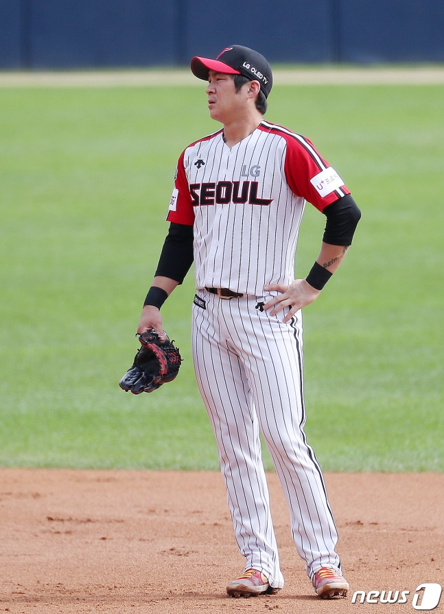 LG 오지환. /사진=뉴스1