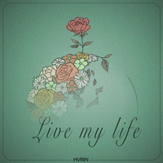 HVRIN(하린) 첫 정규앨범 ‘Live My Life’ 재킷 이미지