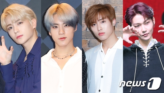 더보이즈 현재, 에릭, 제이콥, 케빈(왼쪽부터)/뉴스1 © 뉴스1 DB