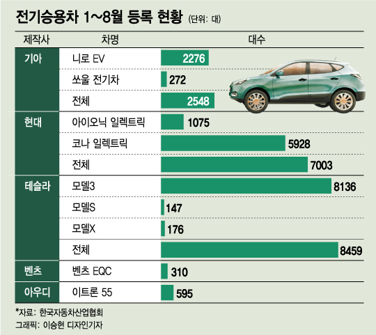 독이 된 전기차 보조금…'사람들, 테슬라 사더라'