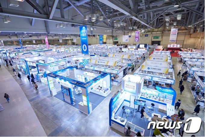지난해 열린 부산국제수산엑스포 모습(부산시 제공)© 뉴스1