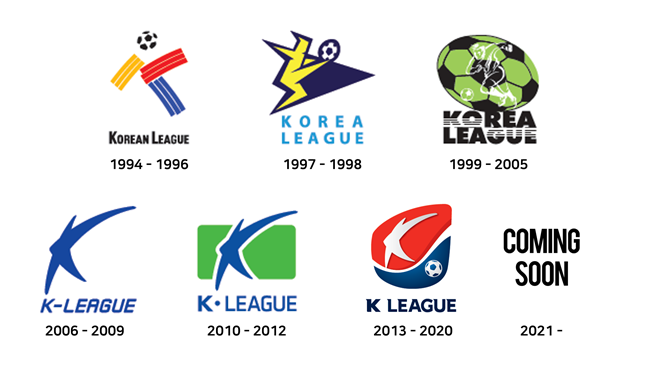 K리그 엠블럼 변화.  /사진=한국프로축구연맹
