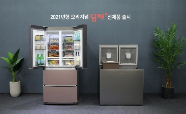 위니아딤채가 출시한 2021년형 딤채 자료사진./사진=위니아딤채