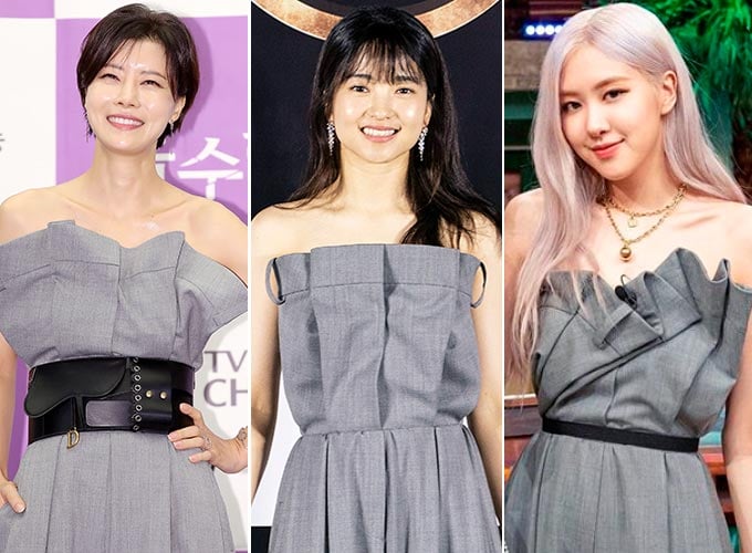 배우 유선, 김태리, 그룹 블랙핑크 로제/사진=뉴스1, 앤드크레딧, tvN '놀라운 토요일