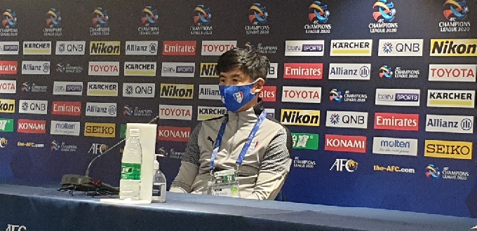 수원 박건하 감독. /사진=한국프로축구연맹
