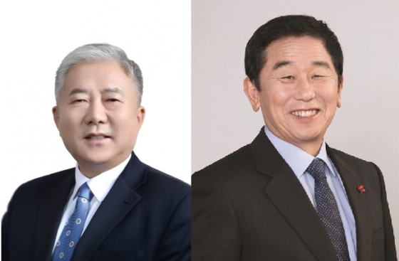 김동만 한국산업인력공단 이사장(왼쪽)과 이석행 한국폴리텍대학 이사장./사진=머니투데이 DB