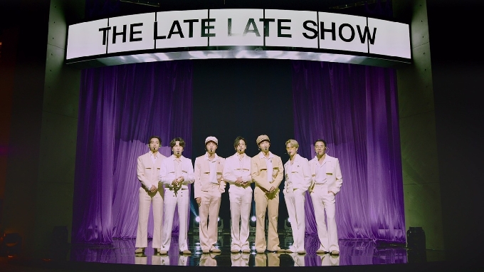 방탄소년단/미국 CBS '더 레이트 레이트 쇼 위드 제임스 코든' &copy; 뉴스1