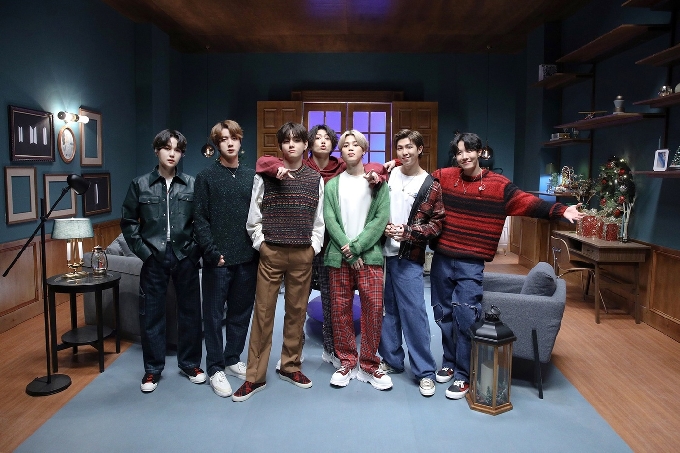 방탄소년단/미국 CBS '더 레이트 레이트 쇼 위드 제임스 코든' &copy; 뉴스1