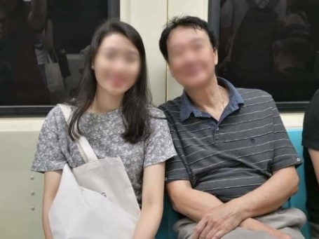 한국에서 유학 중이던 대만 청년 쩡이린(왼쪽)과 그의 아버지. 쩡씨는 지난 6일 서울 강남구에서 음주운전 차량에 치여 안타깝게 목숨을 잃었다./사진=연합보