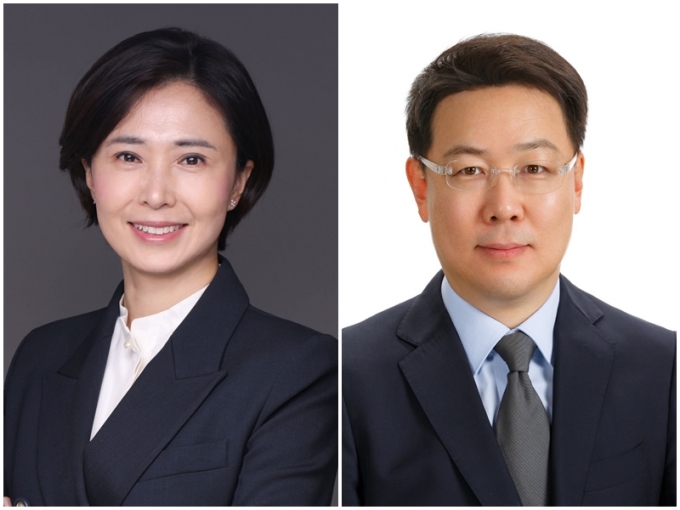 신한은행 김혜주 상무(왼쪽), 김준환 상무/사진제공=신한은행