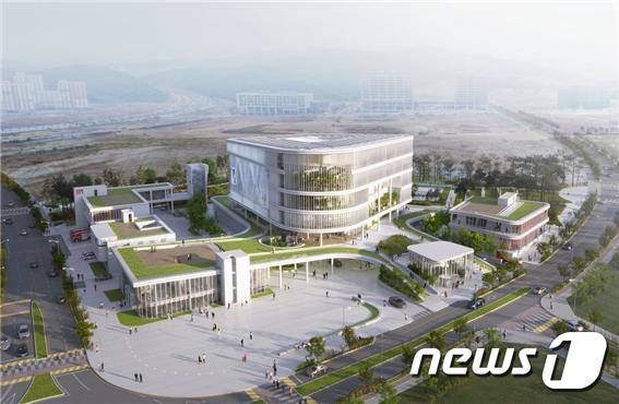 세종시 집현동 복합커뮤니티센터 당선작.© 뉴스1