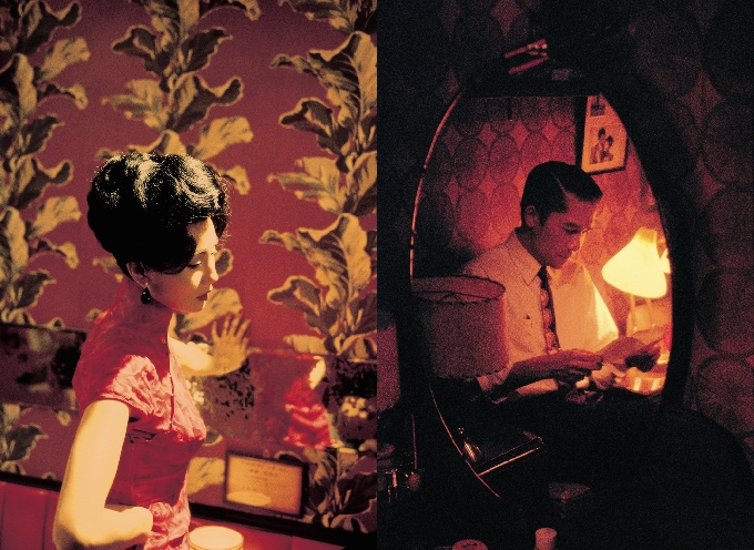 화양연화 -붉은색과 폐쇄적인 공간
