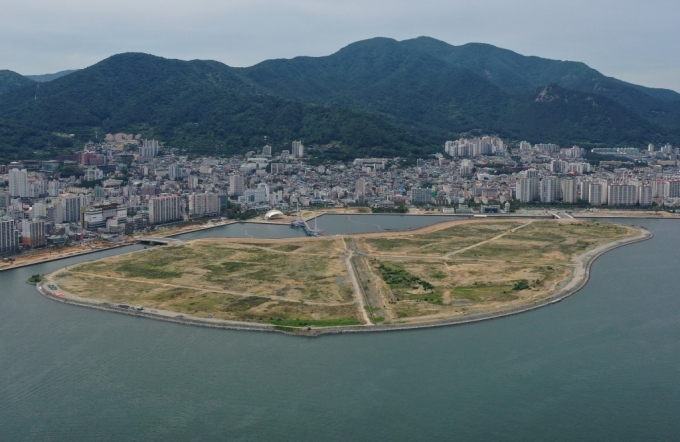 창원시 마산해양신도시 부지./사진제공=창원시