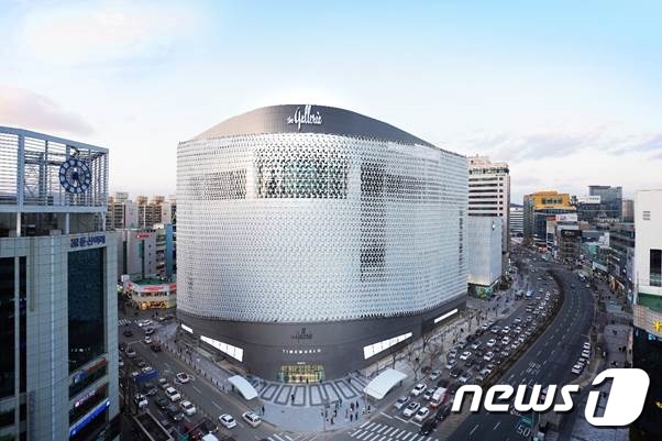 대전 한화갤러리아타임월드 전경.© 뉴스1