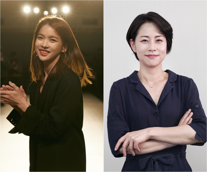 (왼쪽)신애련 안다르 대표, (오른쪽) 박효영 안다르 신임 공동대표