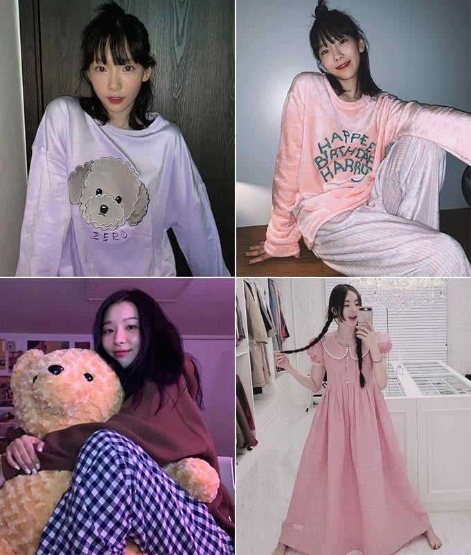 가수 태연, 배우 이다희, 그룹 레드벨벳 슬기/사진=각 스타 인스타그램