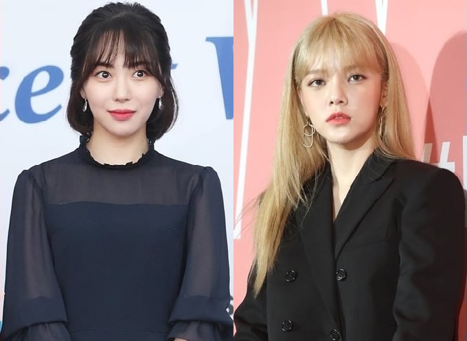그룹 AOA 출신 권민아, 지민 /사진=뉴스1