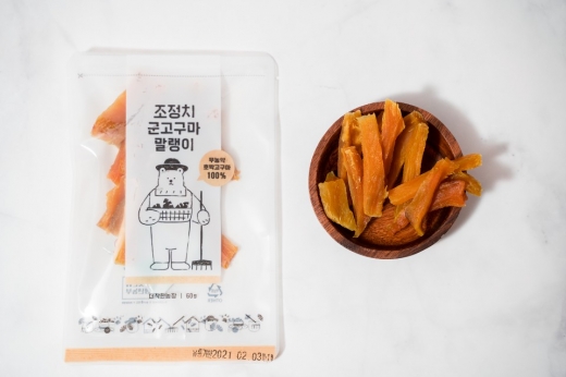 조정치 군고구마 말랭이 제품/사진제공=더착한농장
