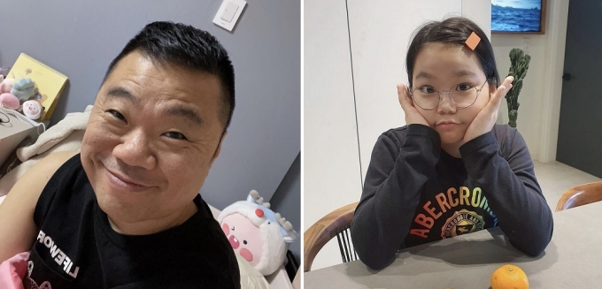 정종철(왼쪽), 딸 시아 양 /정종철 인스타그램 캡처