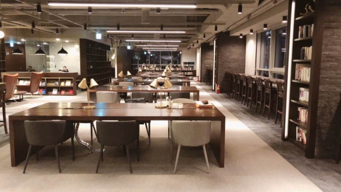 서울 강남 소재 공유오피스 업무공간 전경/사진=박계현기자 unmblue@