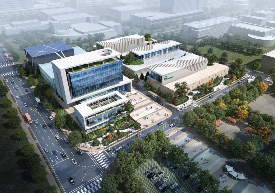 경기도 평택드림테크 산업단지에 추진 중인 제넨코어센터