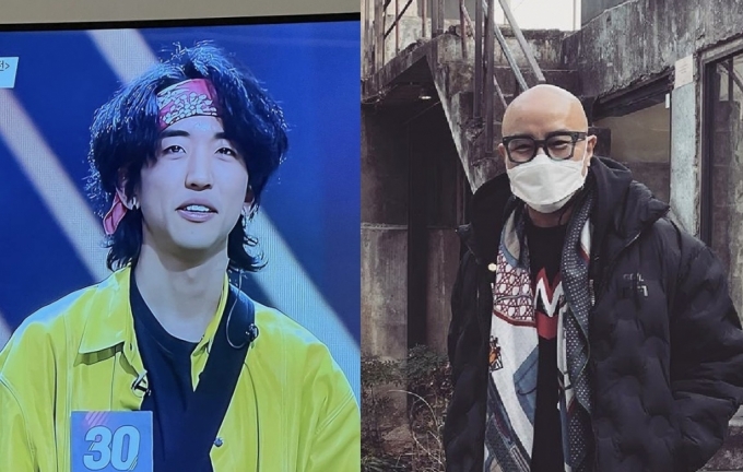 싱어게인 30호 가수(왼쪽), 홍석천 / 홍석천 인스타그램