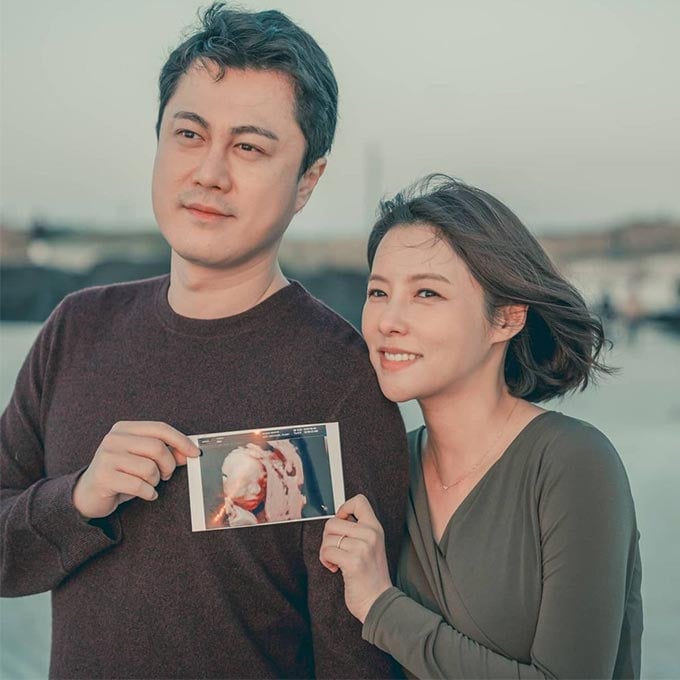 배우 송민지, 배우 겸 방송공연제작자 임채홍 부부/사진=송민지 인스타그램