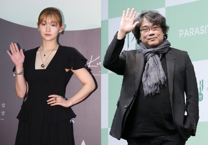 배우 박소담(왼쪽), 봉준호 감독 / 머니투데이DB
