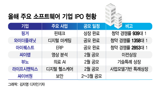 물만난 소프트웨어..공모주로 사볼까