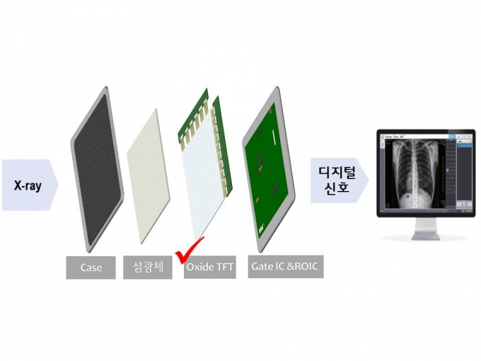 Oxide TFT DXD 개념도/사진=LG디스플레이 제공