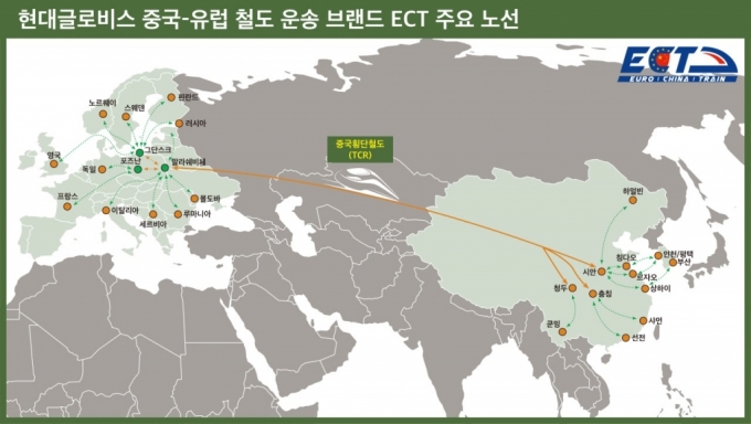 현대글로비스, 中최대 물류사와 맞손…'실크로드' 사업 나선다