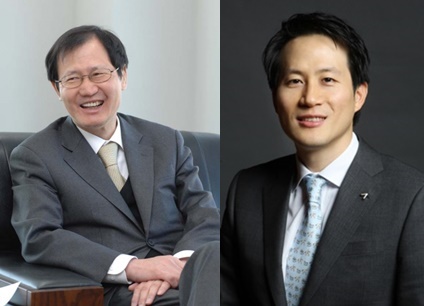 (왼쪽부터)박찬구 금호석유화학 회장과 박철완 금호석유화학 상무/사진=머니투데이DB