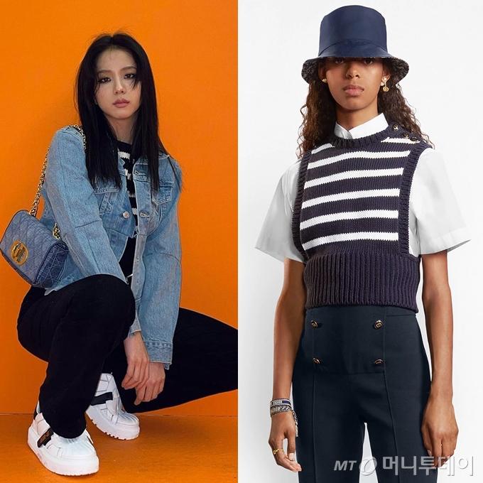 /사진=그룹 블랙핑크 지수 인스타그램, 디올 