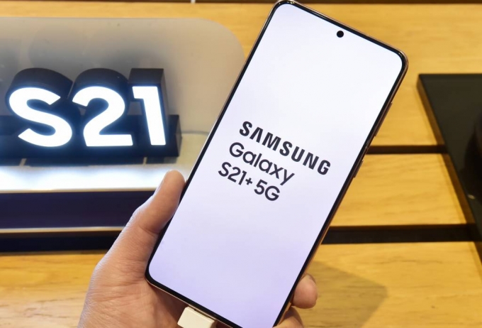 삼성전자 갤럭시S21+. /사진=머니S