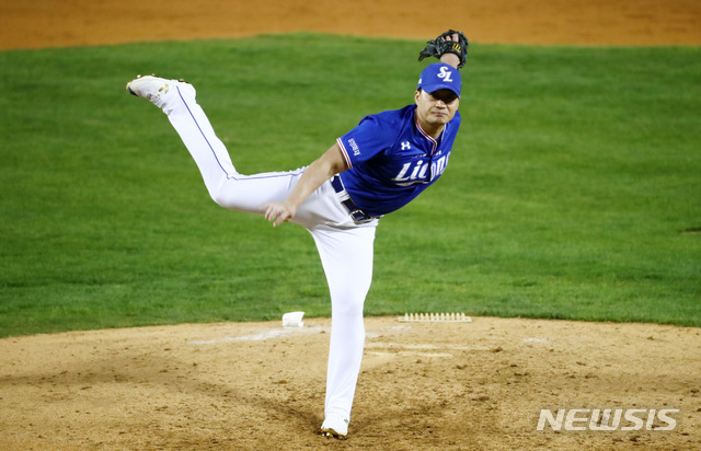 Samsung Lions Seung-Hwan Oh. /Photo = Newsis