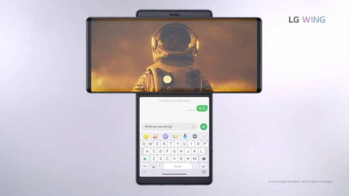 LG전자 전략 스마트폰 LG 윙