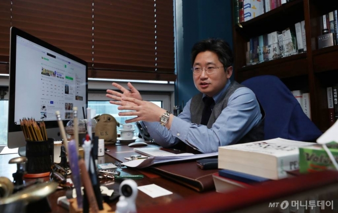 김지진 리버티법률사무소 대표변호사 /사진=김휘선 기자 hwijpg@